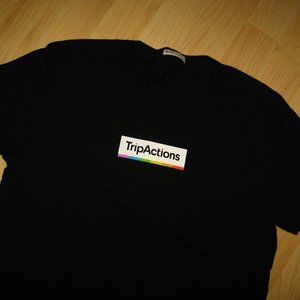 TripActions Gay Pride Celebration T Shirt Medium